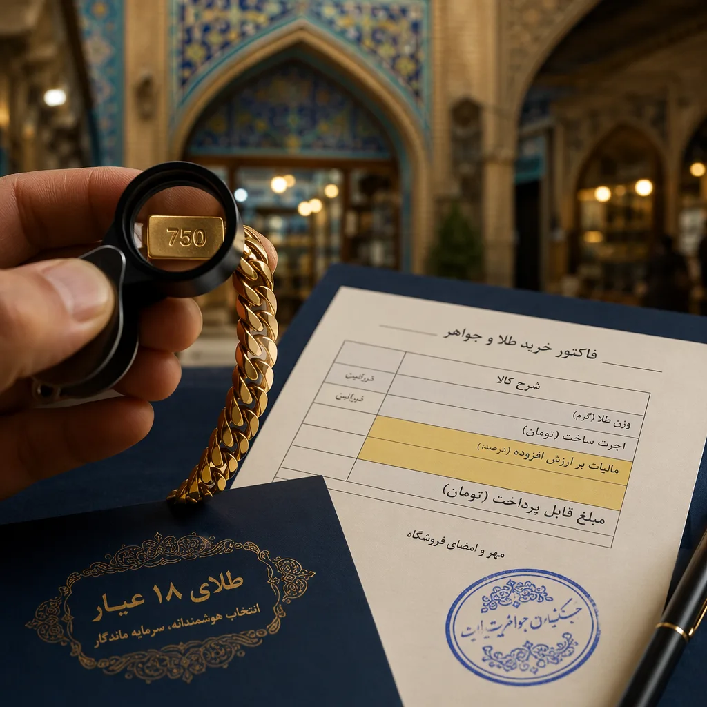 طلای ۱۸ عیار در مشهد کجا بخریم؟ راهنمای خرید برای اینکه سرتون کلاه نره