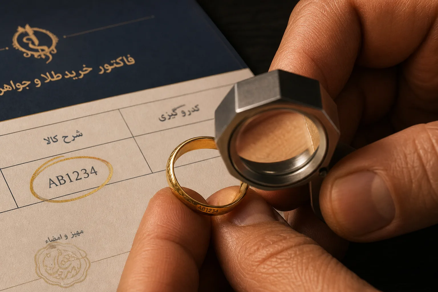 کد ری‌گیری و فاکتور طلا؛ چطور از اصل بودن طلا مطمئن شویم؟